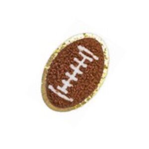 Peel-and-Stick Football Bag Patch Accessory